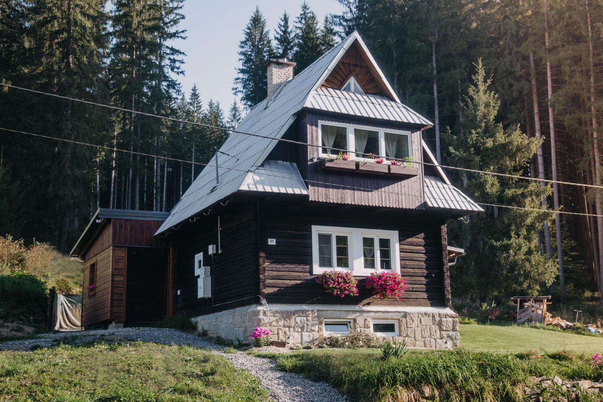 Roubenka U Kavku Villa Stare Hamry Exterior photo